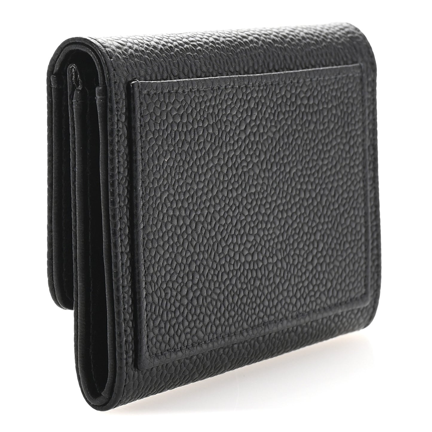 Caviar Timeless CC Flap Card Holder Black