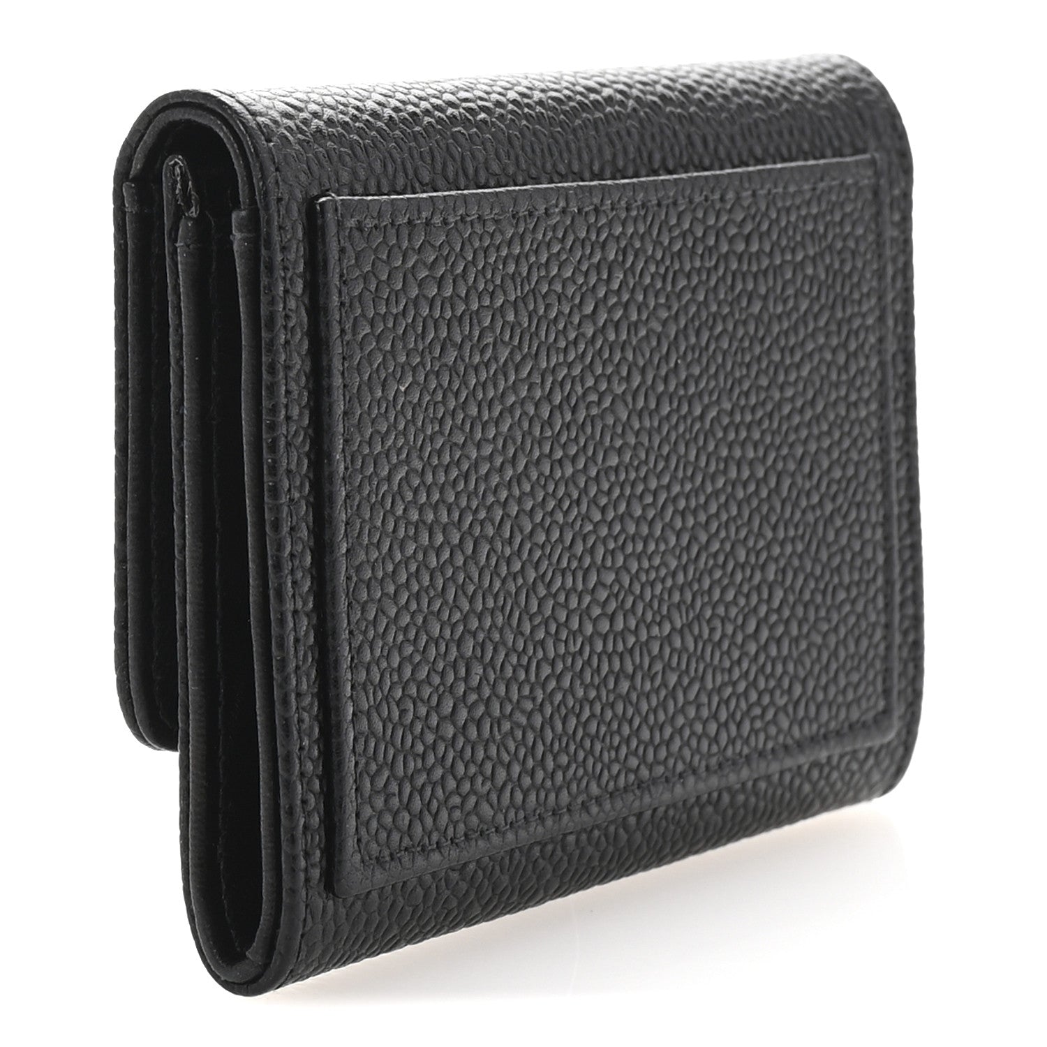 Chanel Caviar Timeless CC Flap Card Holder Black 3 of 8