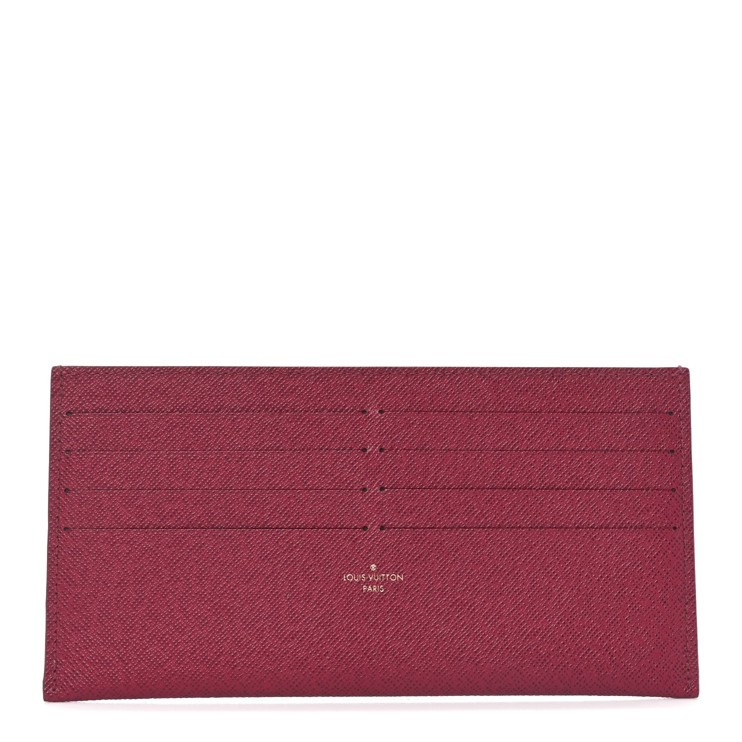 Louis Vuitton Calfskin Felicie Card Holder Insert Fuchsia 1 of 6
