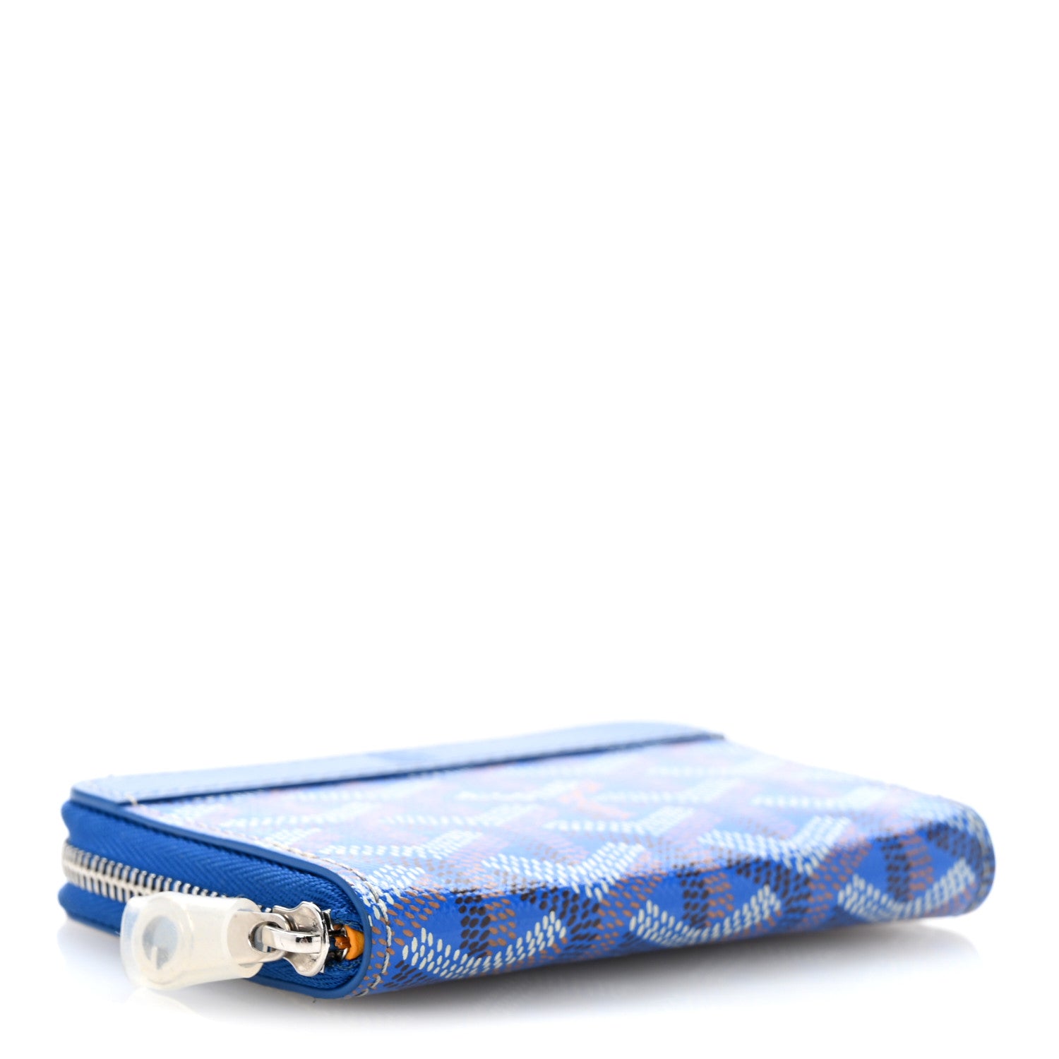 Goyard Goyardine Matignon PM Wallet Blue 4 of 9
