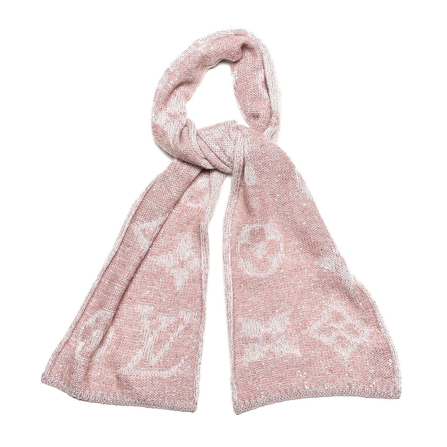Monogram Sunset Mohair Scarf Aurore