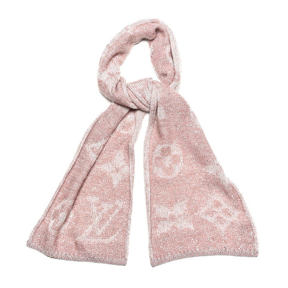 Louis Vuitton Monogram Sunset Mohair Scarf Aurore 1 of 4