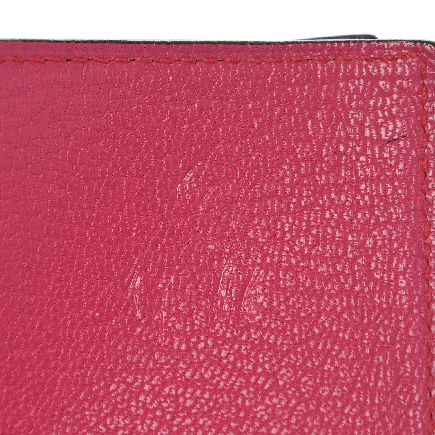 Hermes Chevre Mysore Bi Color Vision Agenda Violet Rose Shocking 8 of 9