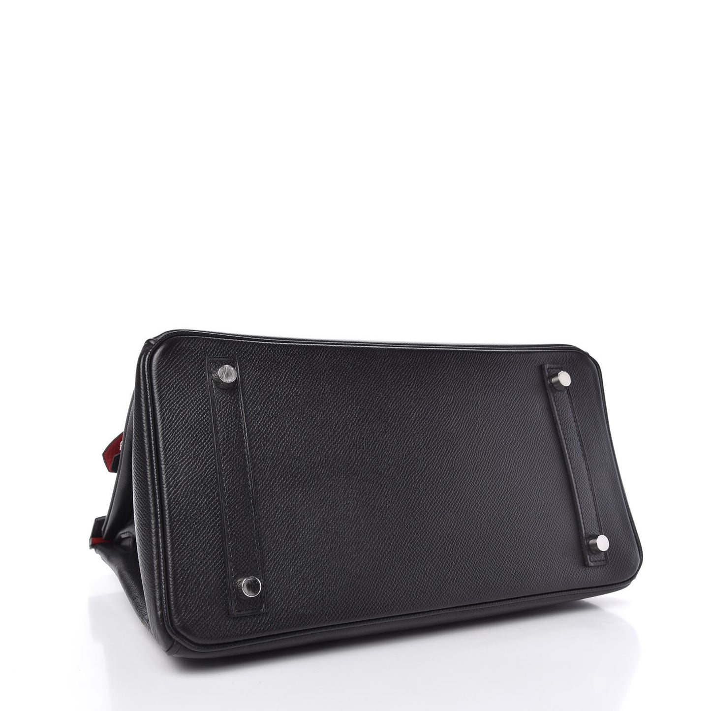 Epsom Horseshoe Birkin 30 Black Rouge Casaque