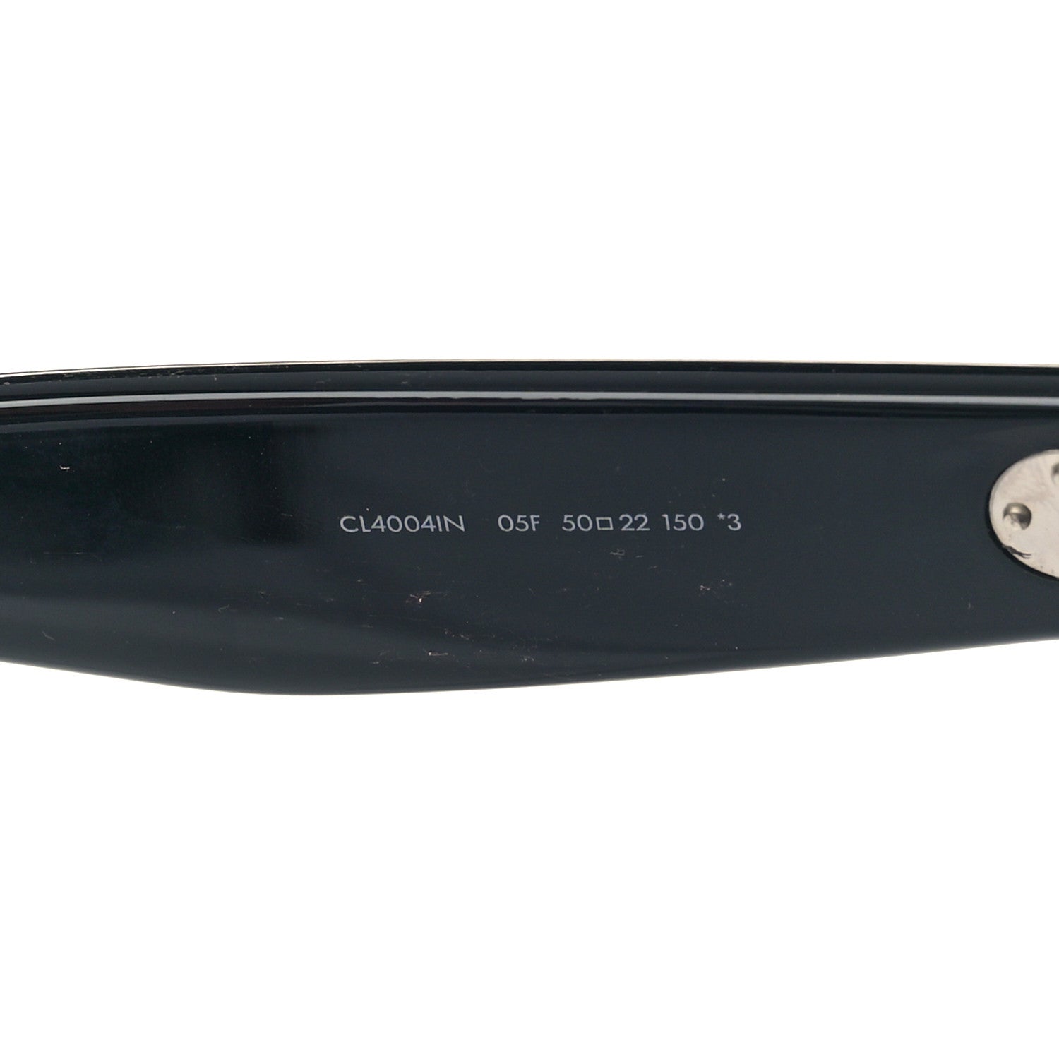 Celine Acetate Polarized Cat Eye Sunglasses CL4004IN Havana Black 6 of 7