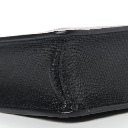 Valentino Garavani Grained Calfskin VSling Pouch Black 7 of 8