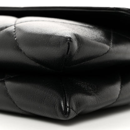 Chanel Lambskin Quilted 19 Flap Clutch Black 11 of 12