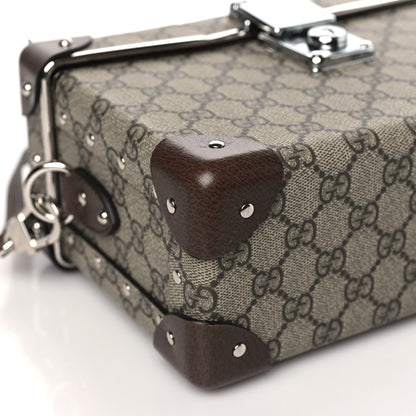 Gucci GG Supreme Monogram Globe-Trotter Beauty Case Brown 9 of 10