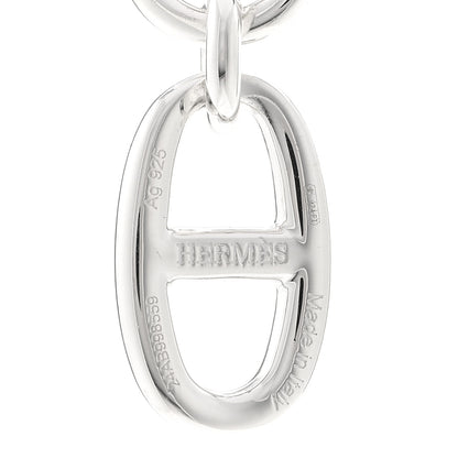 Hermes Sterling Silver Amulette Chaine d'Ancre Necklace 4 of 5