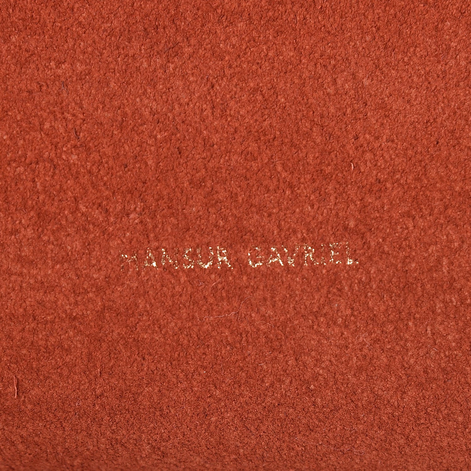 Mansur Gavriel Suede Mini Lady Bag Brick 6 of 11