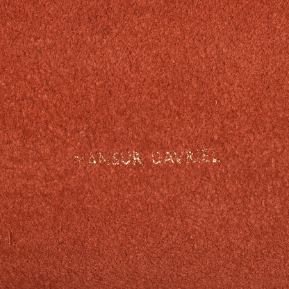 Mansur Gavriel Suede Mini Lady Bag Brick 6 of 11