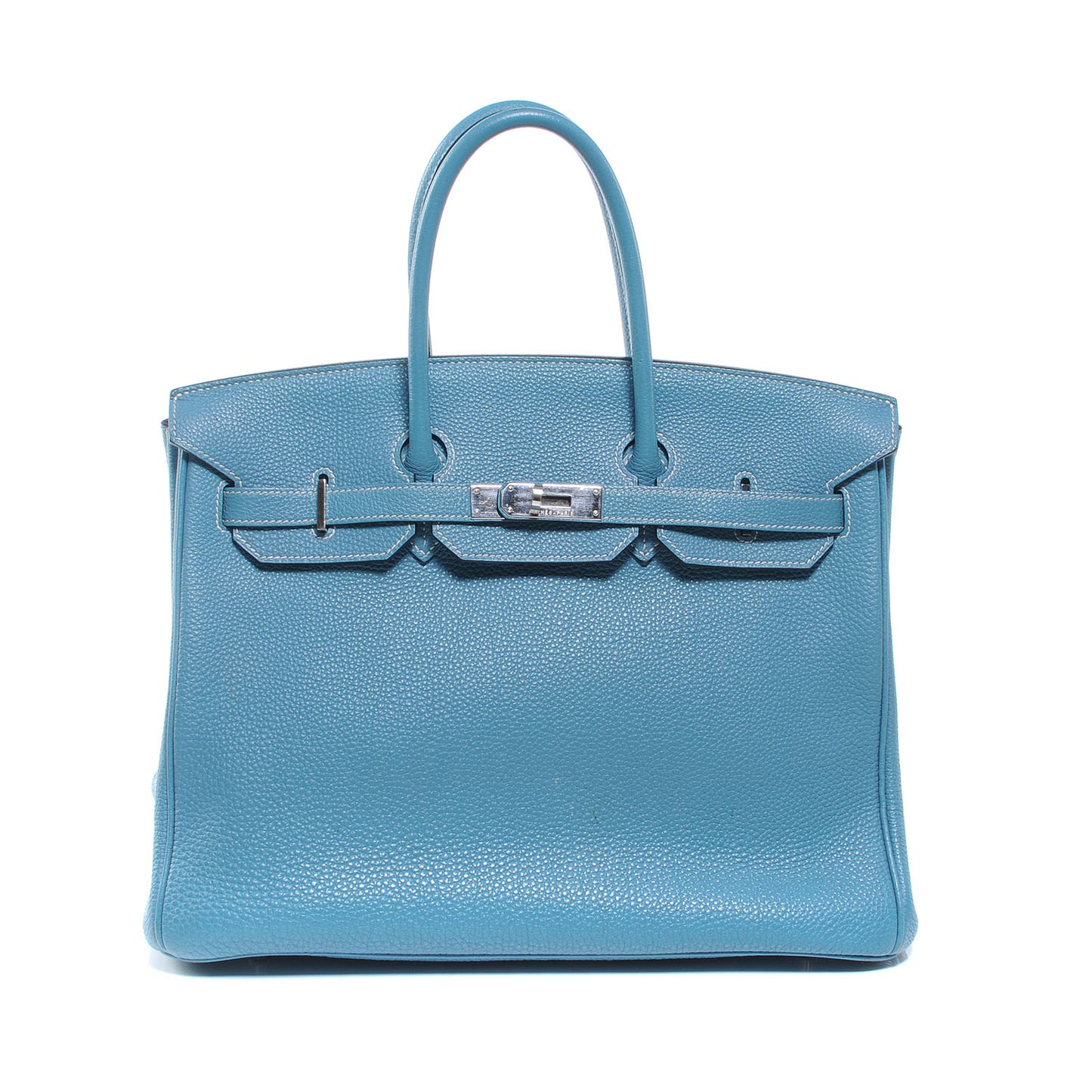 Togo Birkin 35 Blue Jean