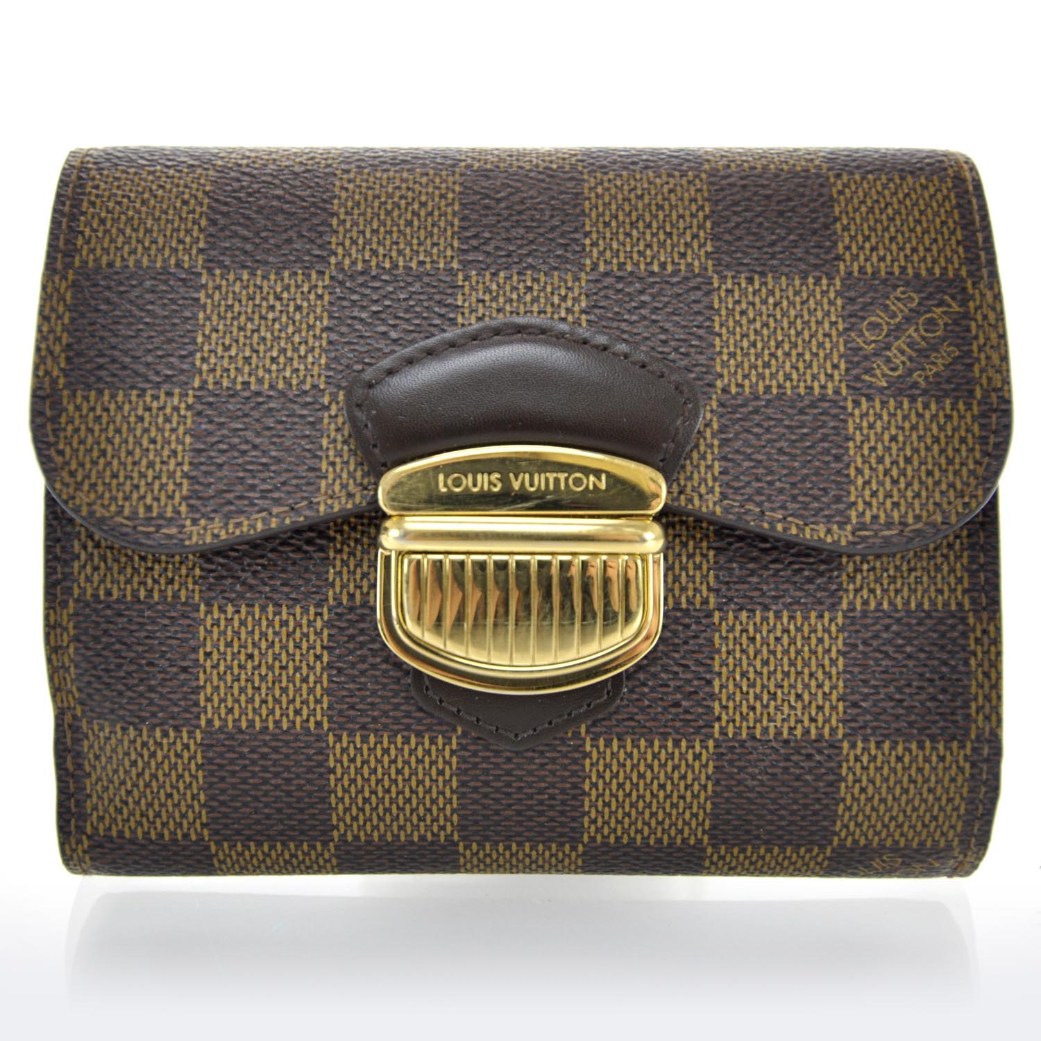 Louis Vuitton Damier Ebene Joey Wallet 1 of 7