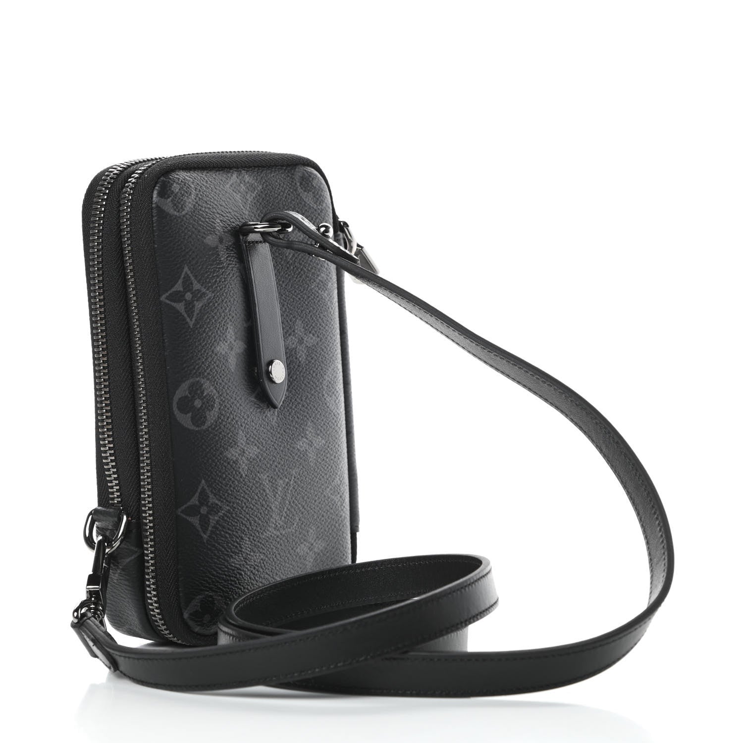 Louis Vuitton Monogram Eclipse Reverse Double Phone Pouch 2 of 10