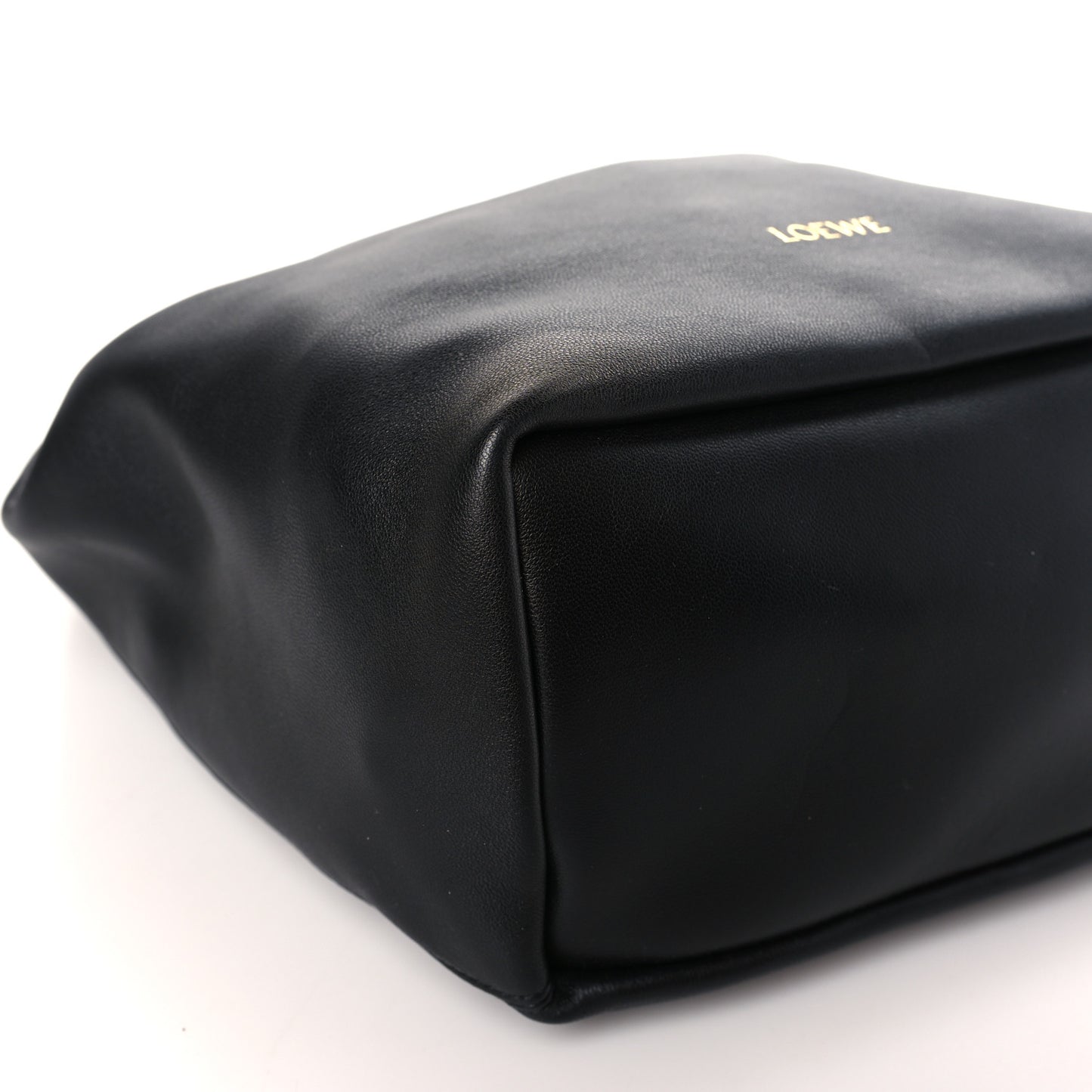 Nappa Small Squeeze Bag Black