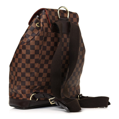 Louis Vuitton Damier Ebene Montsouris GM Backpack 3 of 13