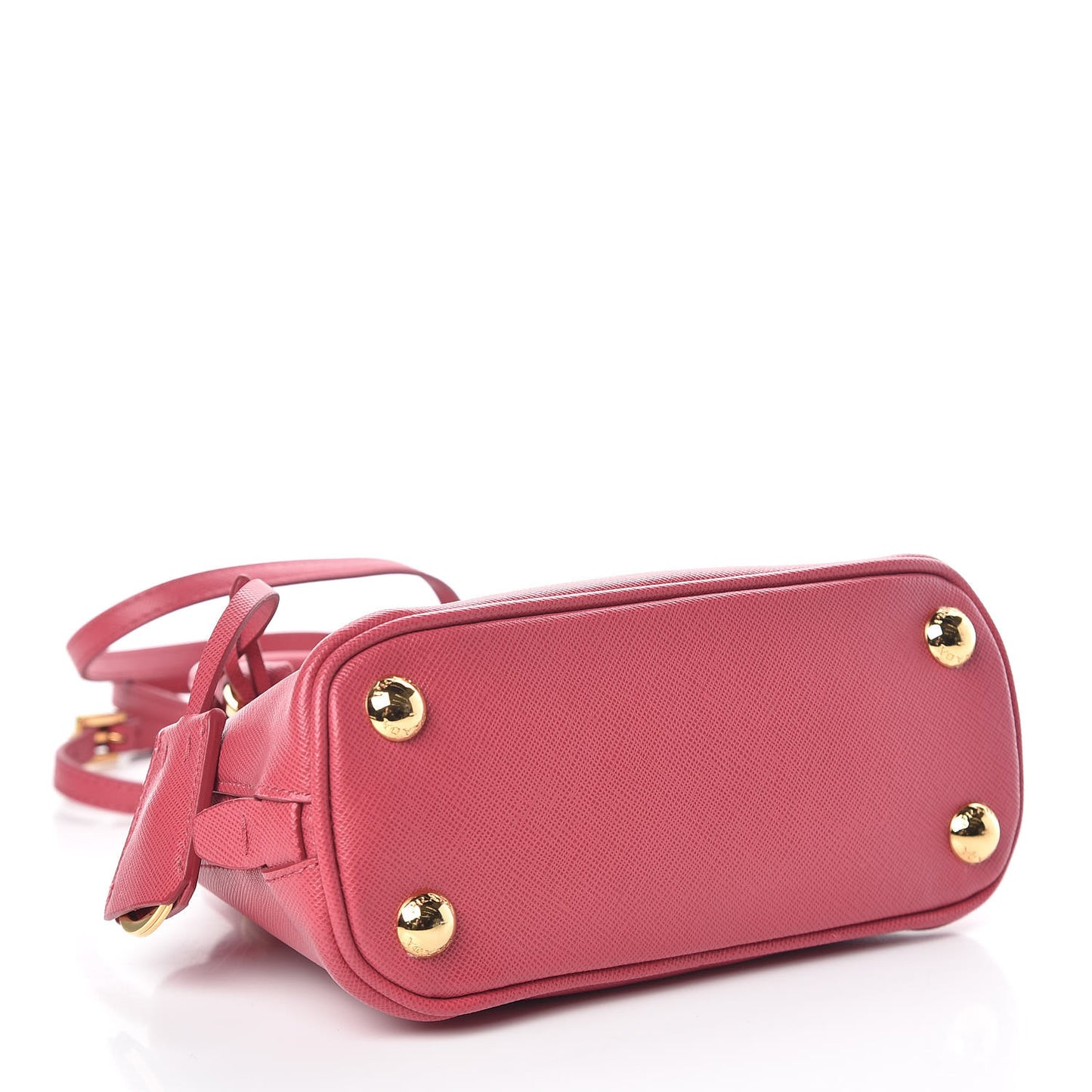 Saffiano Lux Mini Promenade Tote Peonia