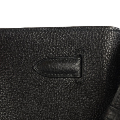 Hermes Togo So Kelly 22 Black 8 of 17