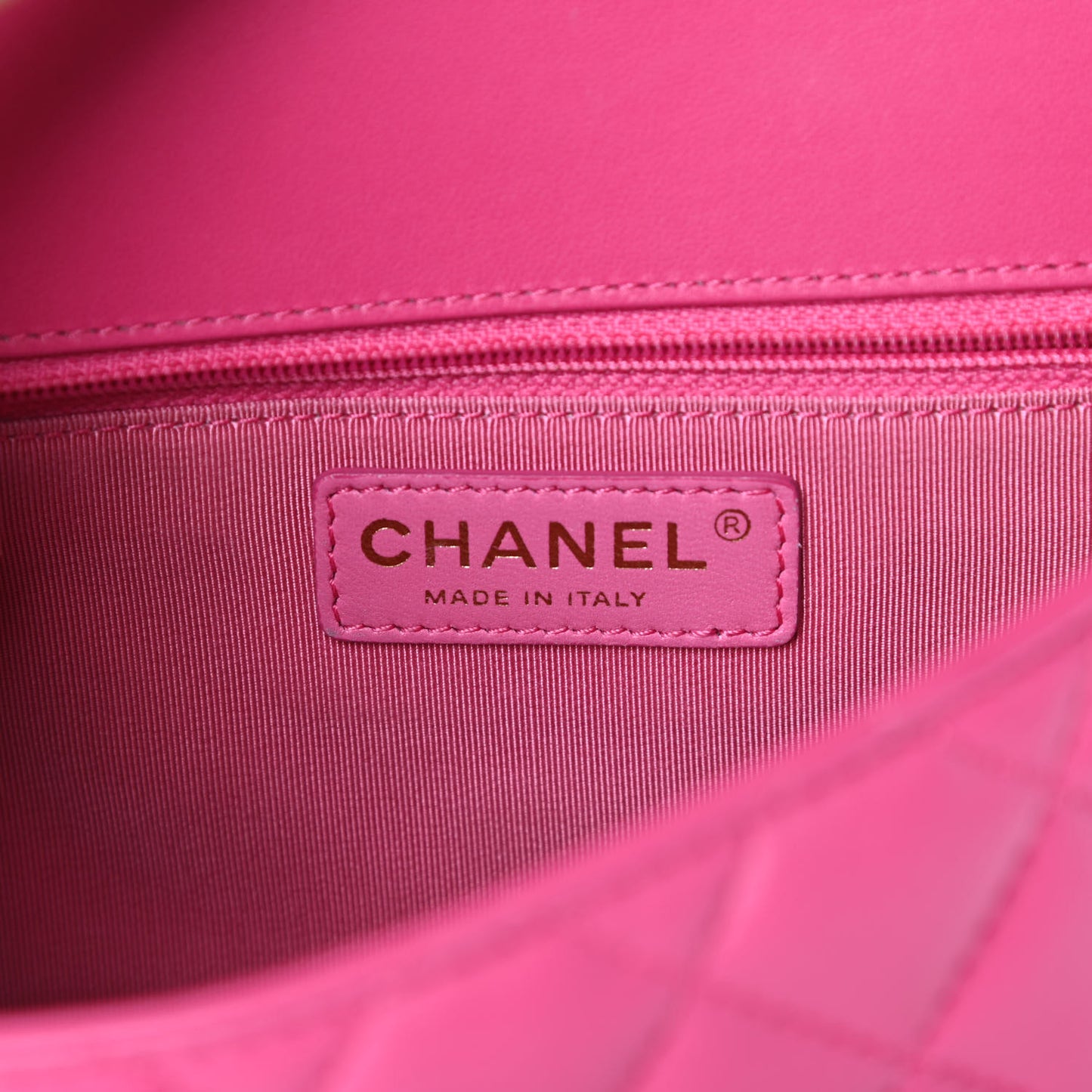 Lambskin Quilted Mini Mademoiselle Chic Flap Pink