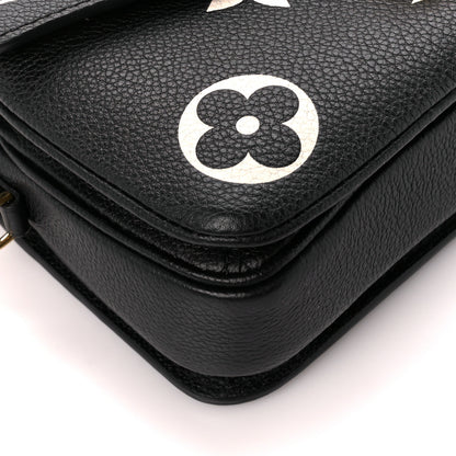 Louis Vuitton Empreinte Monogram Giant Pochette Metis East West Black Beige 9 of 10