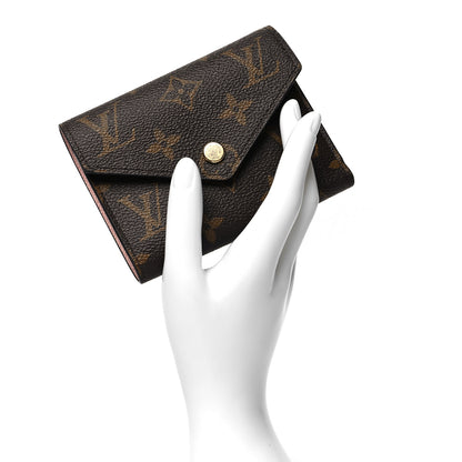 Louis Vuitton Monogram Victorine Wallet Rose Ballerine 2 of 10
