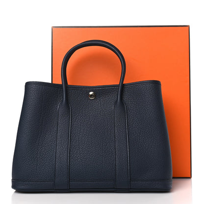 Hermes Negonda Garden Party 30 TPM Bleu Indigo 11 of 11