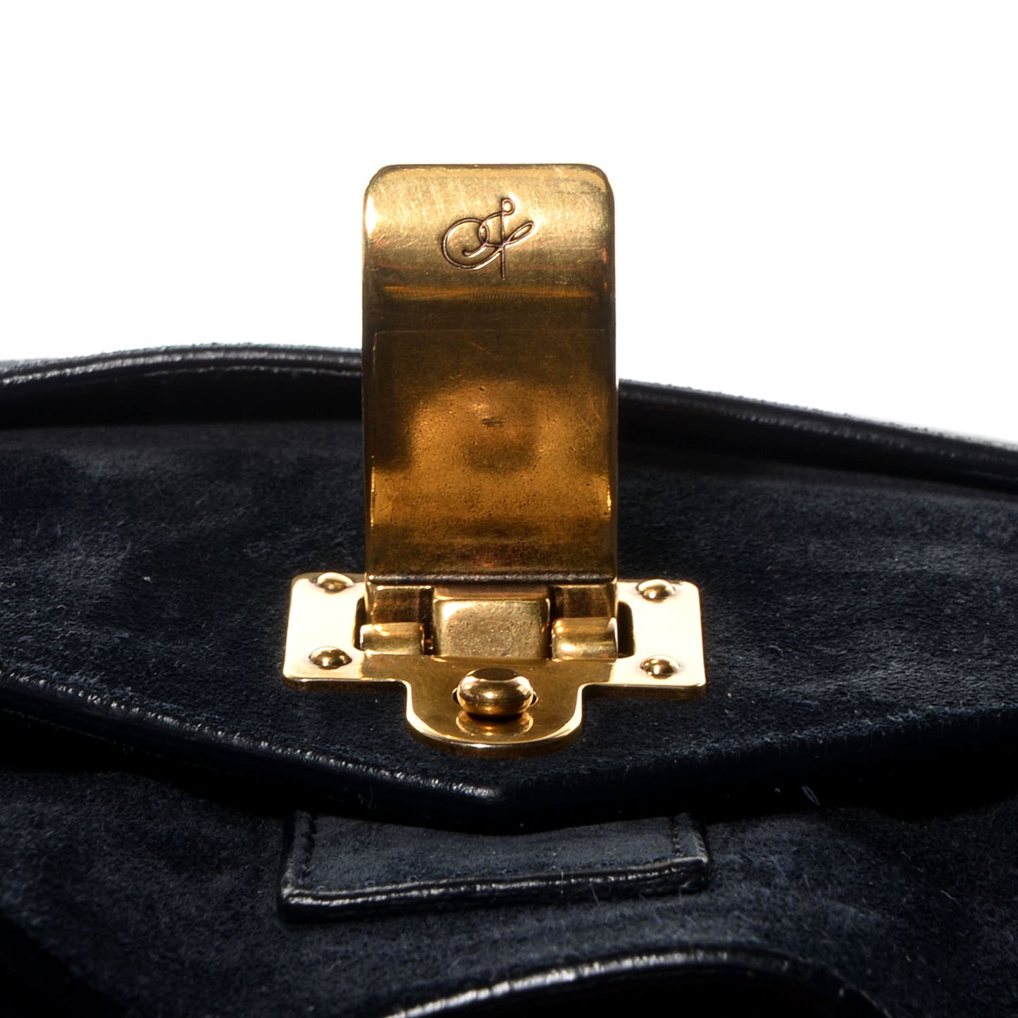 Suede PS1 Medium Satchel Navy