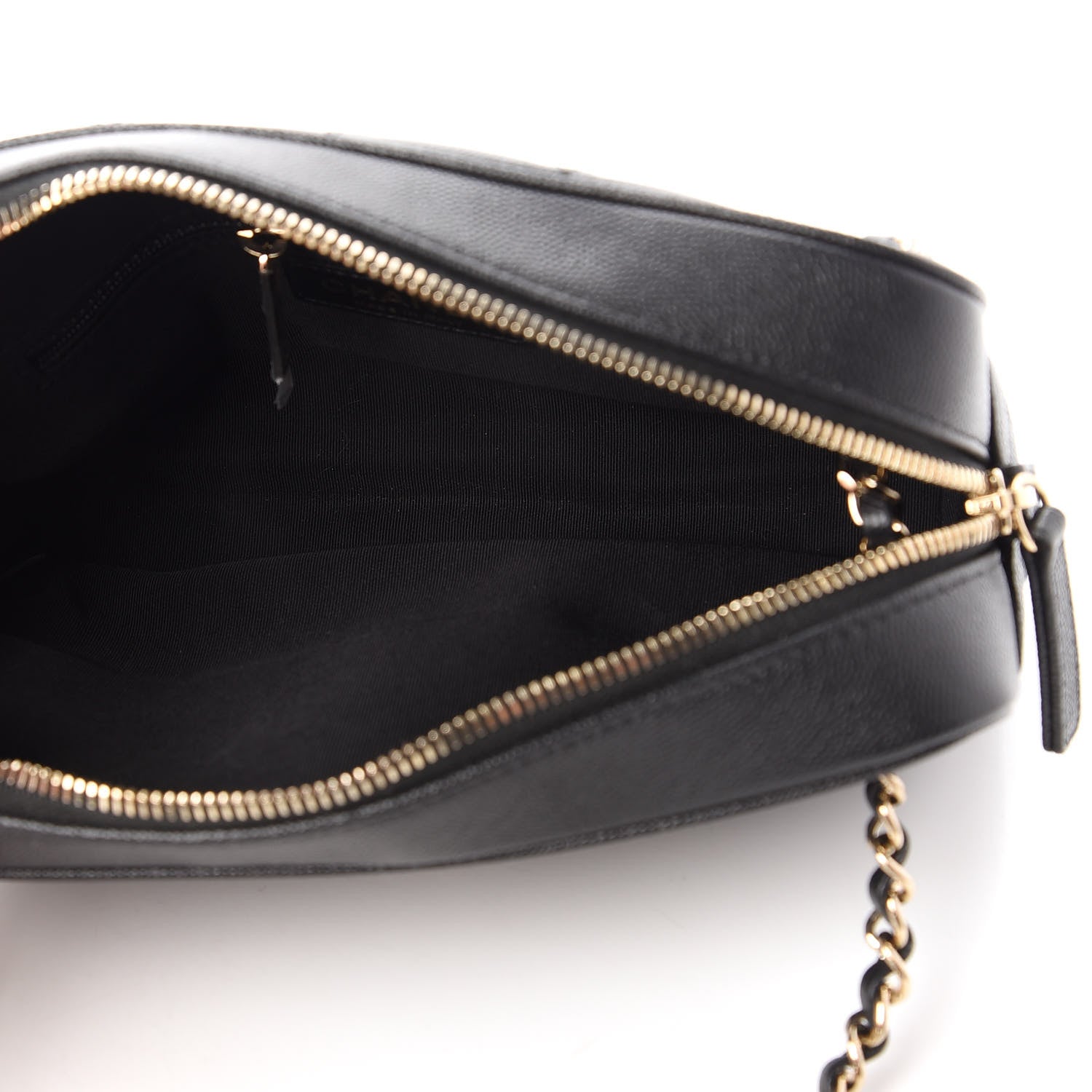 Chanel Caviar Quilted Small In & Out Camera Case Black 5 of 12