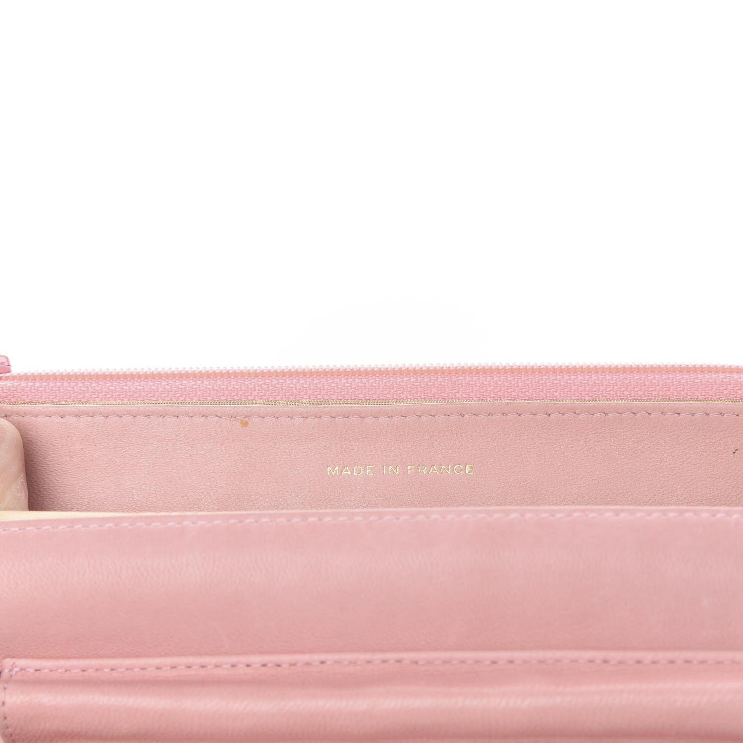 Chanel Caviar Timeless CC Wallet On Chain WOC Pink 9 of 15