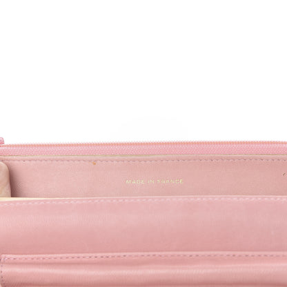 Chanel Caviar Timeless CC Wallet On Chain WOC Pink 9 of 15
