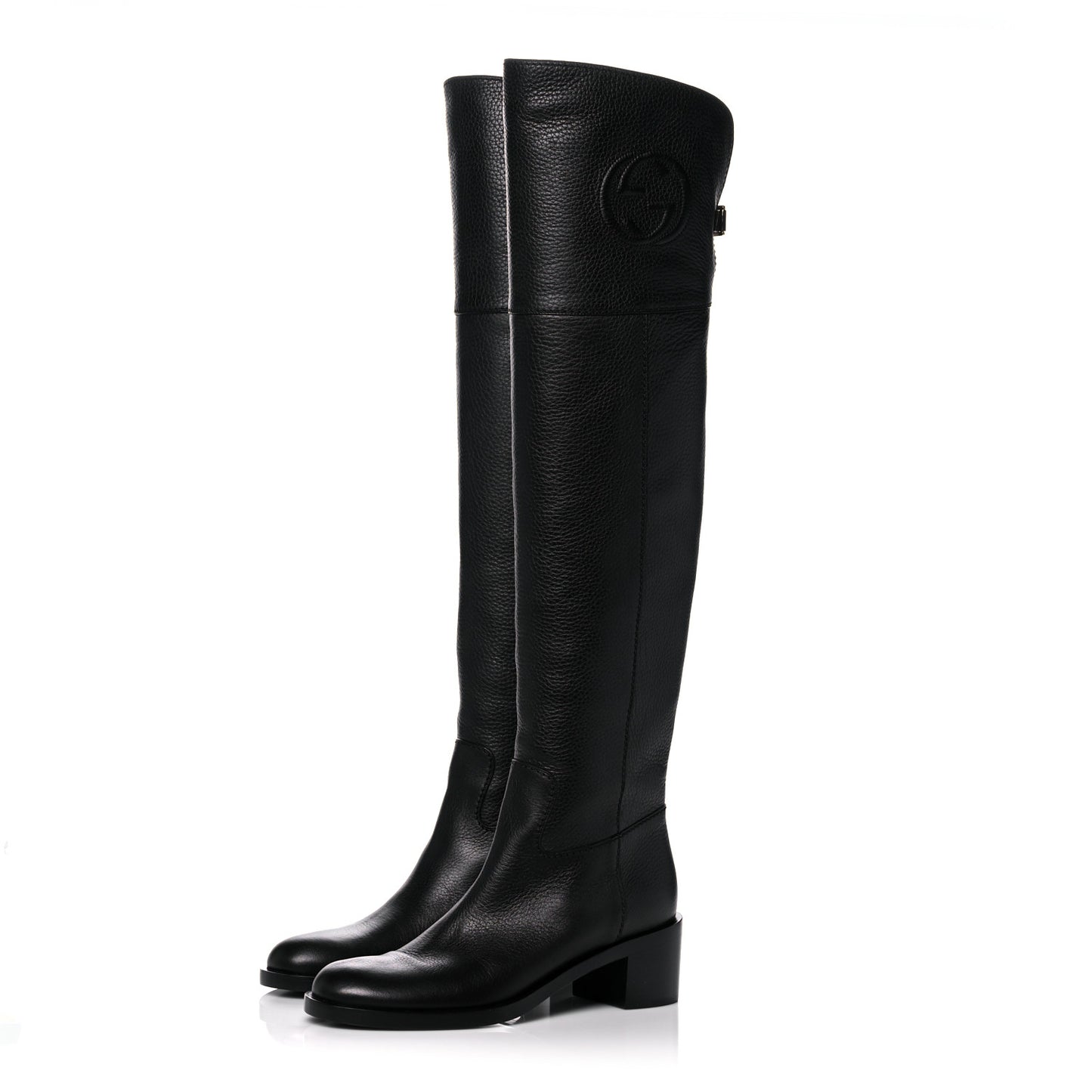 Cellarius Soft Calfskin Riding Boots 39.5 Black