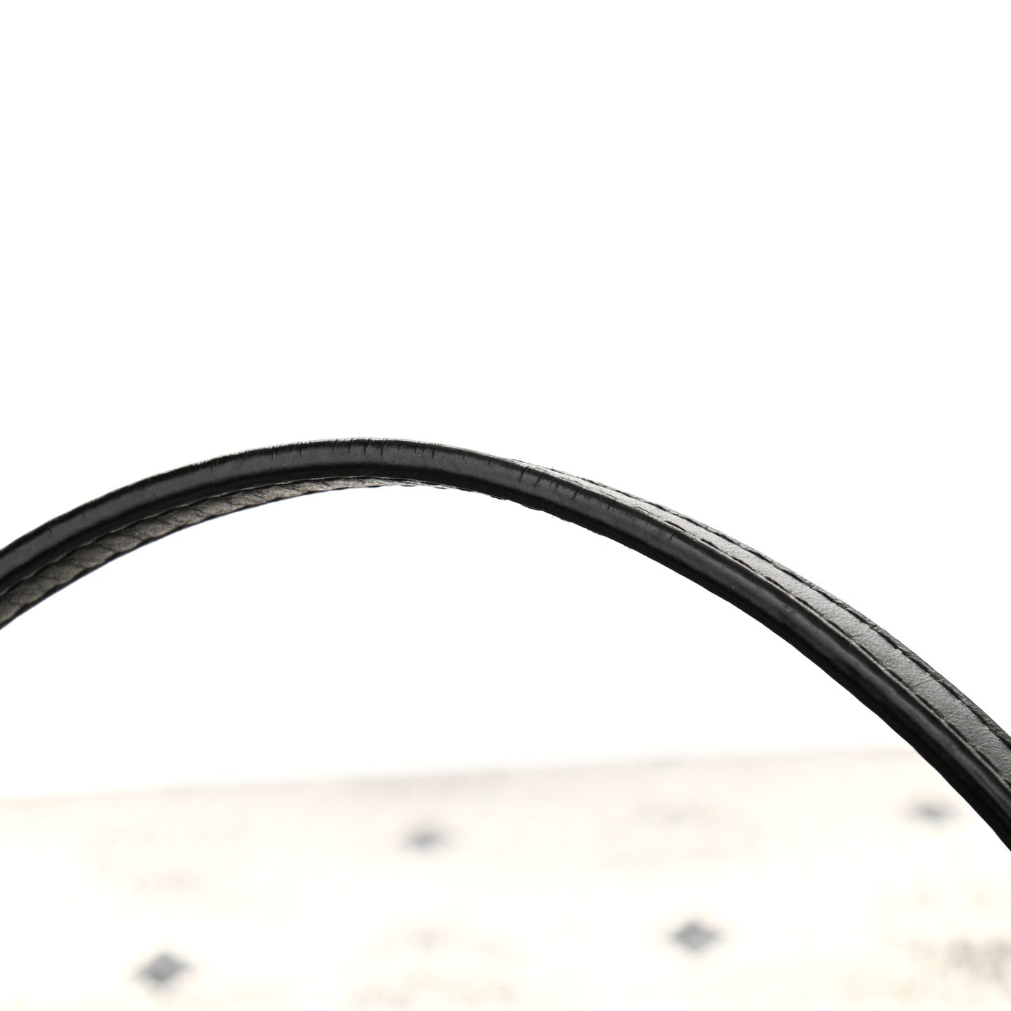 Metallic Visetos Medium Shopper Tote Silver