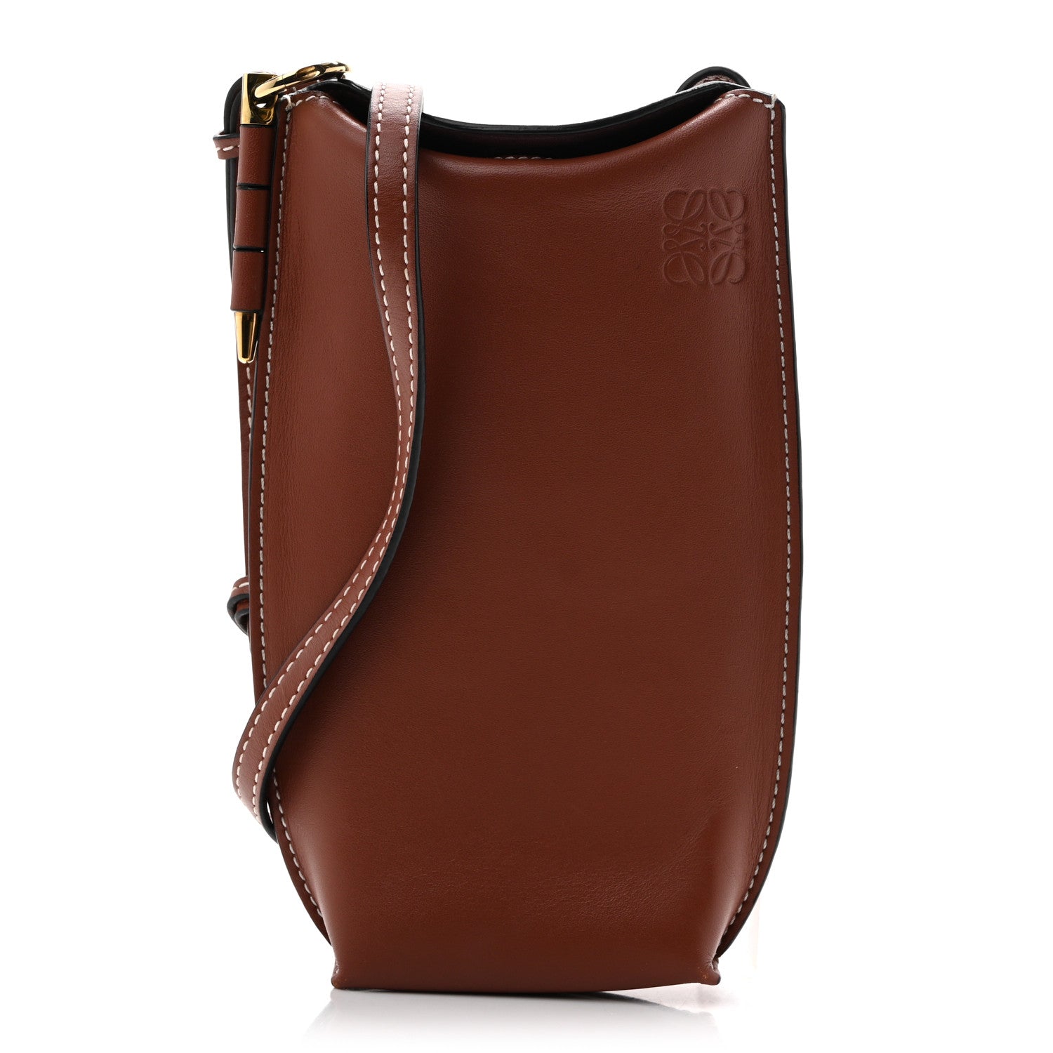 Loewe Smooth Calfskin Gate Pocket Rust 1 of 14