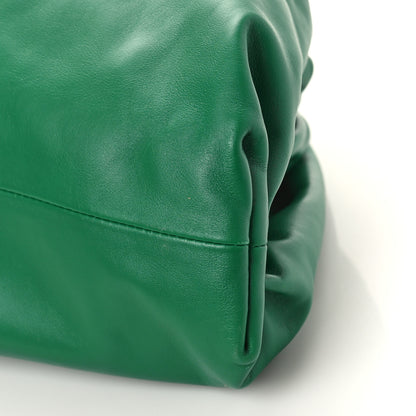 Bottega Veneta Smooth Butter Calf The Pouch Oversized Clutch Racing Green 9 of 9
