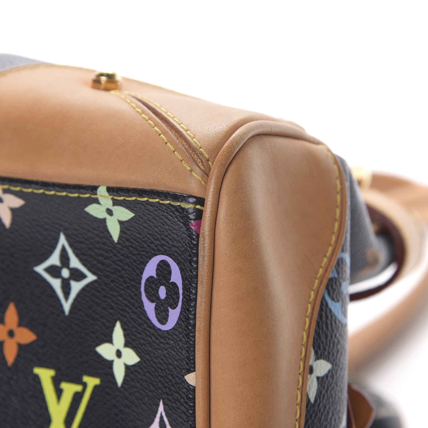 Louis Vuitton Monogram Multicolor Claudia Black 8 of 11