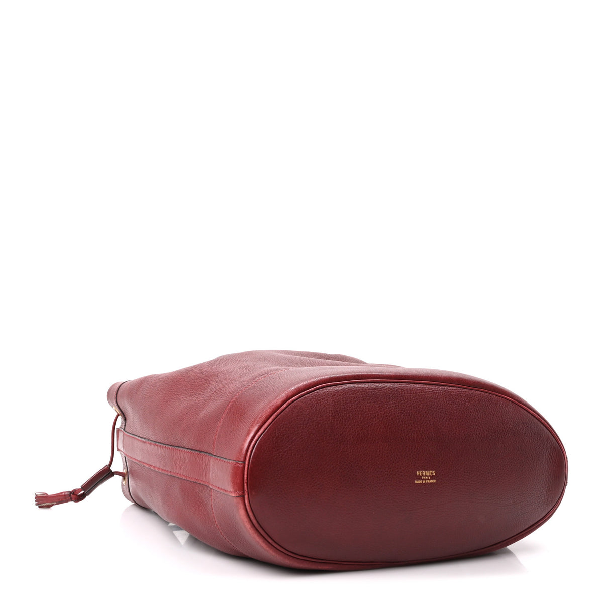Hermes Ardennes Market Drawstring Bag 28 Rouge H 4 of 10
