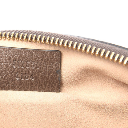 Gucci GG Supreme Monogram Large Ophidia Pouch Clutch Brown 7 of 8