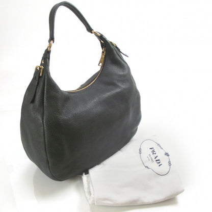 Prada Vitello Daino Hobo Foresta 3 of 9