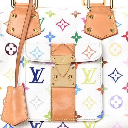 Louis Vuitton Monogram Multicolor Speedy 30 White 7 of 18