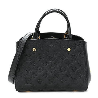 Louis Vuitton Empreinte Montaigne BB Black 1 of 11