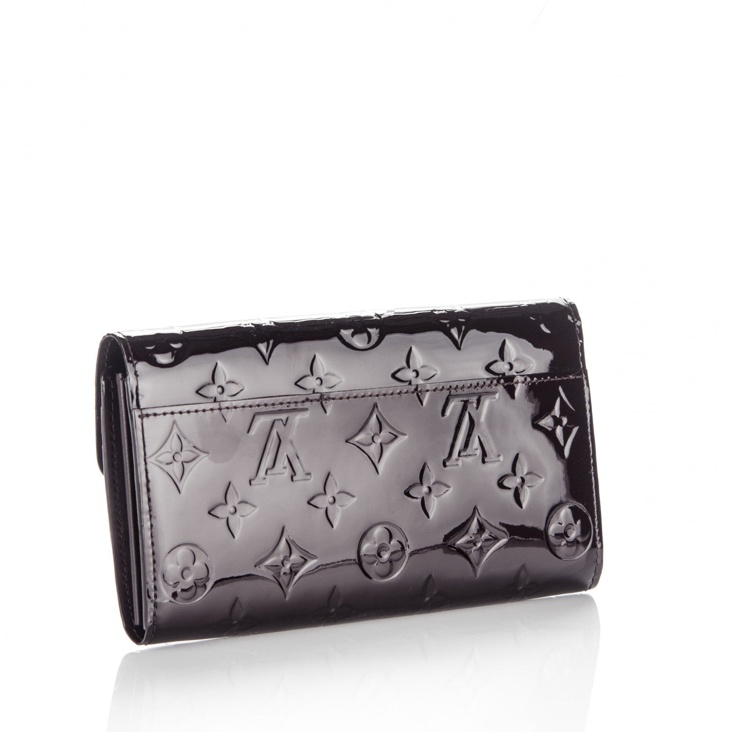 Louis Vuitton Vernis Sarah Wallet NM Amarante 3 of 6