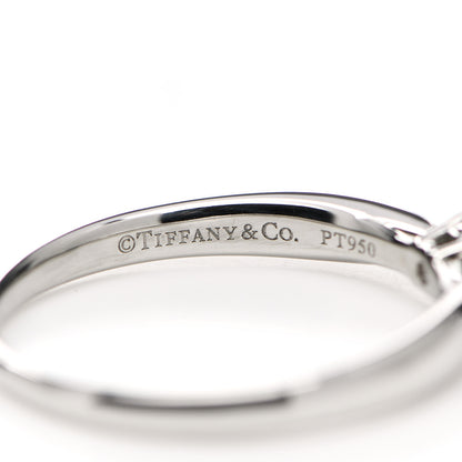 Tiffany Platinum Diamond .21ct Harmony Solitaire Engagement Ring 56 7.5 5 of 7