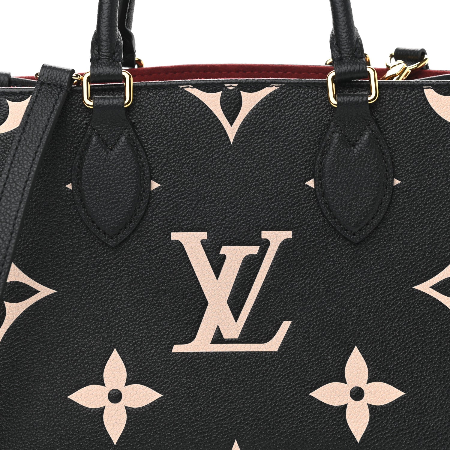 Louis Vuitton Empreinte Monogram Giant Onthego PM Black Beige 8 of 11