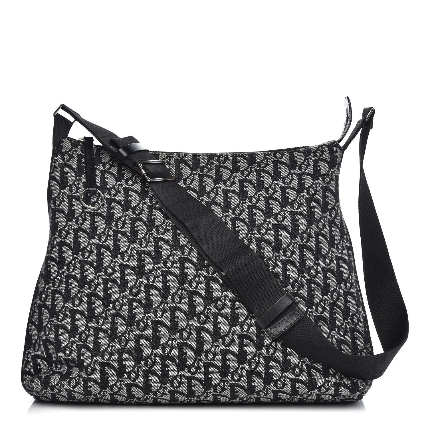 Christian Dior Monogram Messenger Black 1 of 7