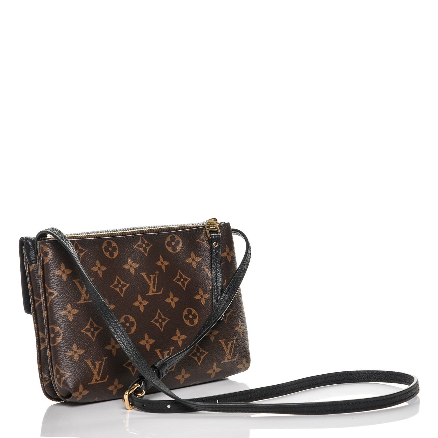 Monogram Twice Pochette Black