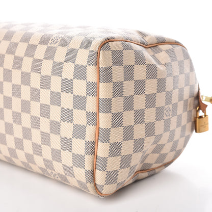 Louis Vuitton Damier Azur Speedy 30 6 of 14