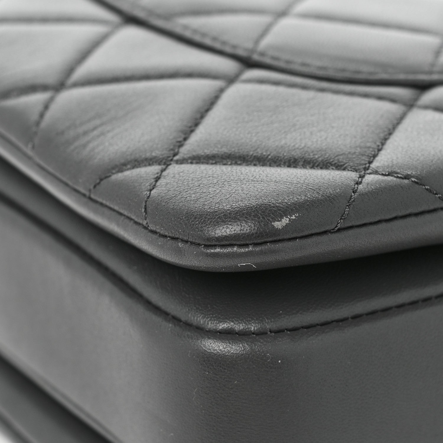Chanel Lambskin Quilted Small Trendy CC Dual Handle Flap Bag Dark Grey 10 of 12