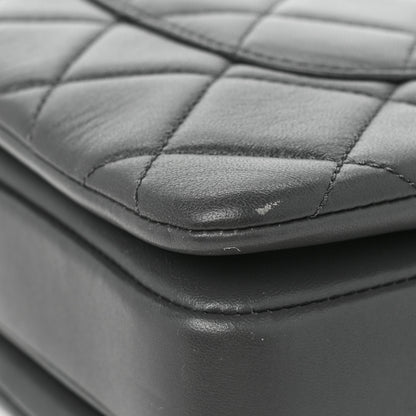 Chanel Lambskin Quilted Small Trendy CC Dual Handle Flap Bag Dark Grey 10 of 12