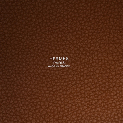 Hermes Taurillon Clemence Picotin Lock 18 PM Gold 6 of 11