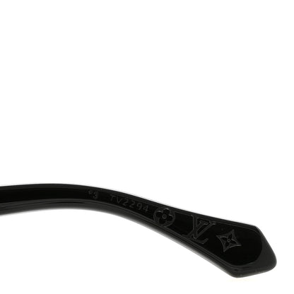 Louis Vuitton Acetate LV Legacy Round Sunglasses Z2506U Black 7 of 10